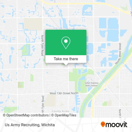 Us Army Recruiting map