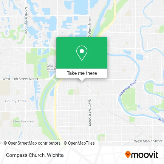 Compass Church map