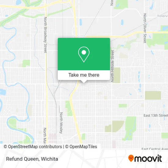 Refund Queen map