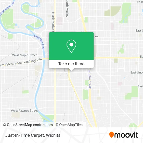 Just-In-Time Carpet map