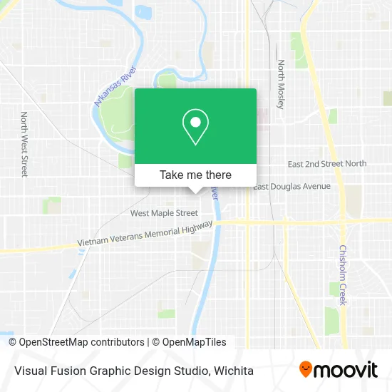 Visual Fusion Graphic Design Studio map