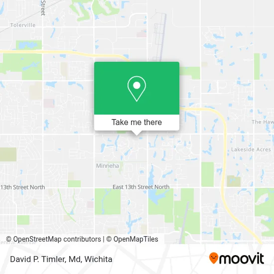 David P. Timler, Md map