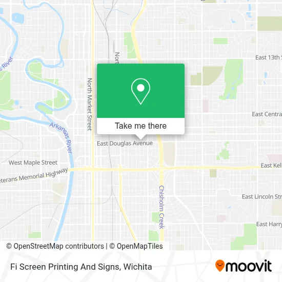 Fi Screen Printing And Signs map