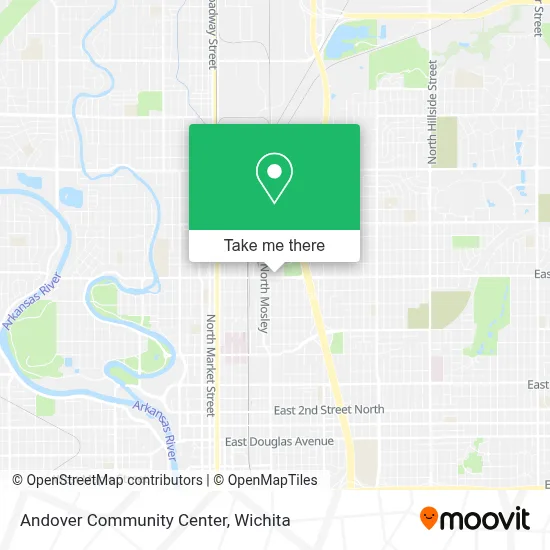 Andover Community Center map