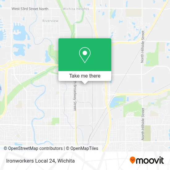 Ironworkers Local 24 map