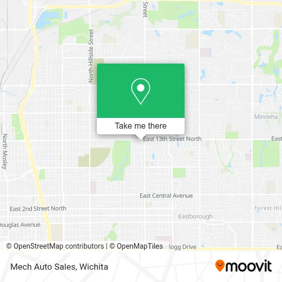 Mech Auto Sales map