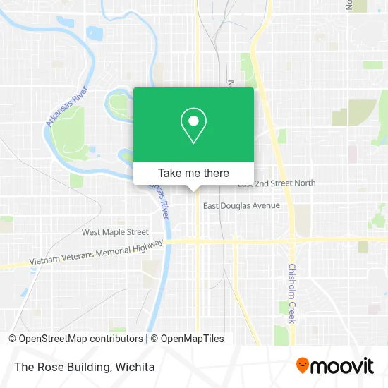 The Rose Building map
