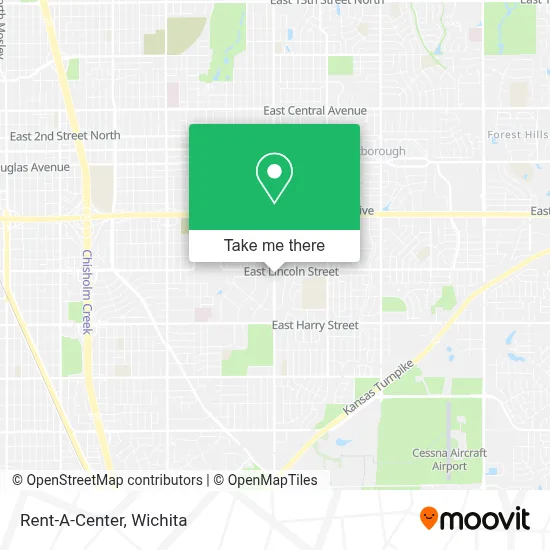 Rent-A-Center map