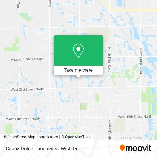 Cocoa Dolce Chocolates map