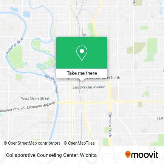 Collaborative Counseling Center map
