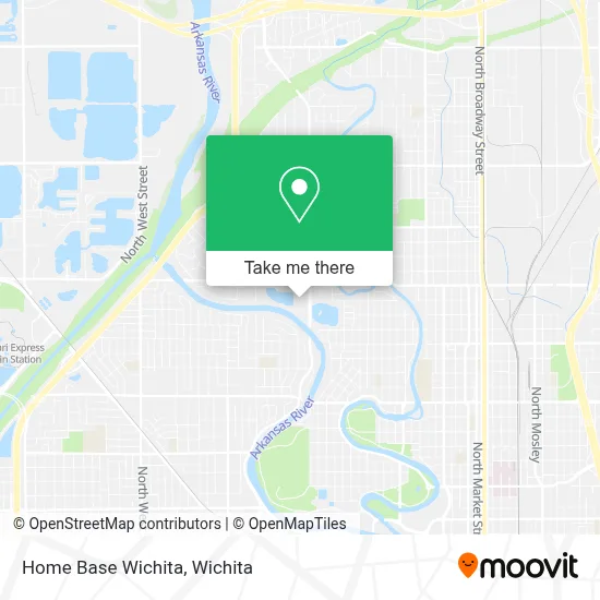 Home Base Wichita map