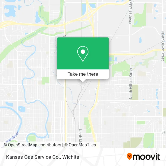 Kansas Gas Service Co. map