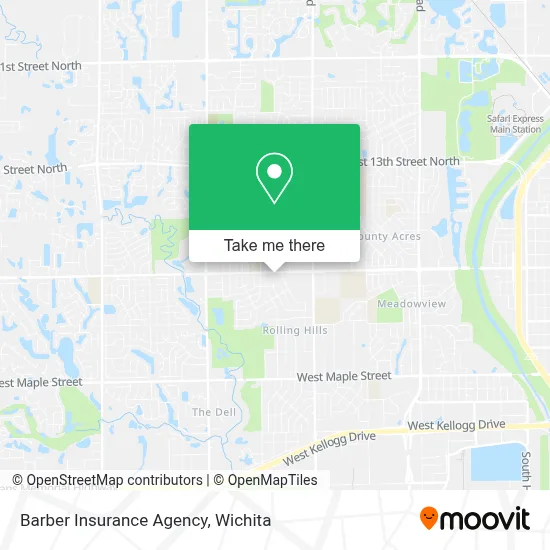 Barber Insurance Agency map