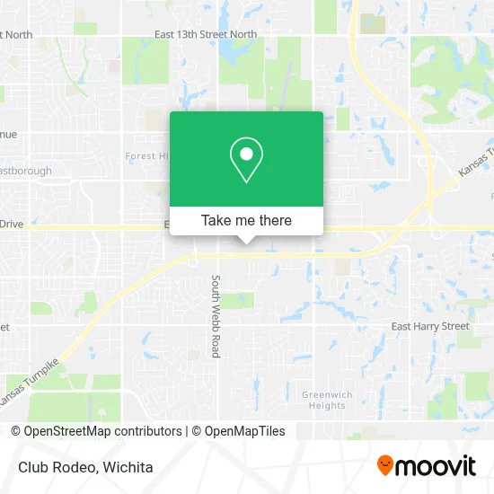 Club Rodeo map