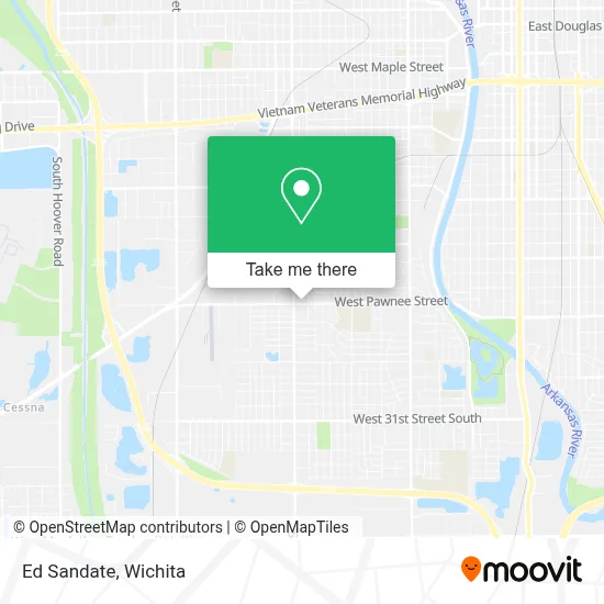 Ed Sandate map