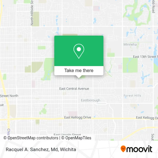 Racquel A. Sanchez, Md map