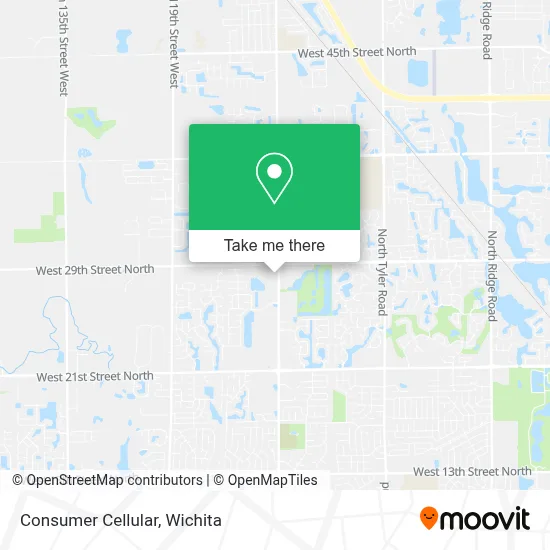 Consumer Cellular map