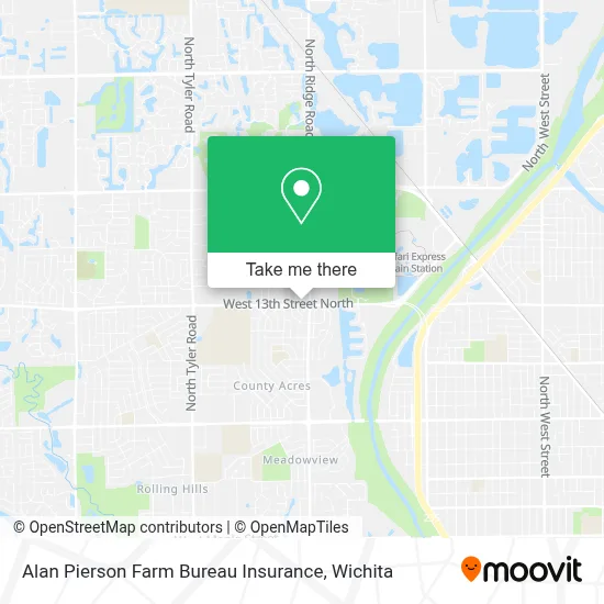 Alan Pierson Farm Bureau Insurance map