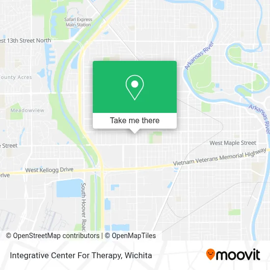 Integrative Center For Therapy map