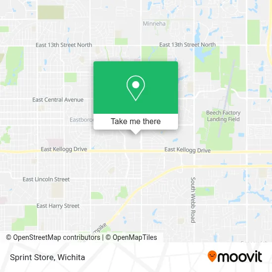 Sprint Store map