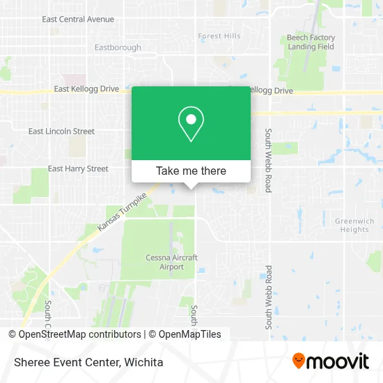 Sheree Event Center map
