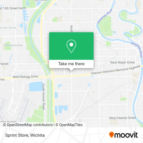 Sprint Store map