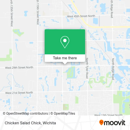 Chicken Salad Chick map