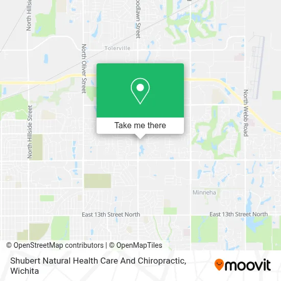 Shubert Natural Health Care And Chiropractic map