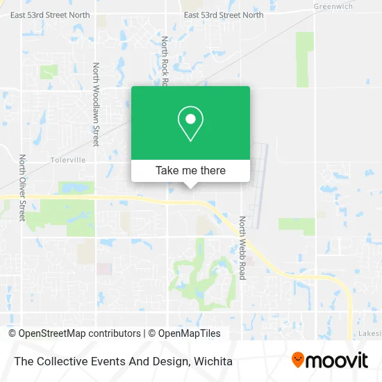 The Collective Events And Design map