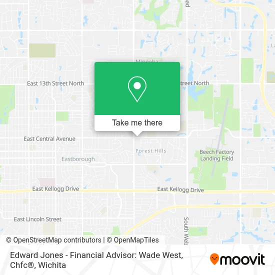 Edward Jones - Financial Advisor: Wade West, Chfc® map