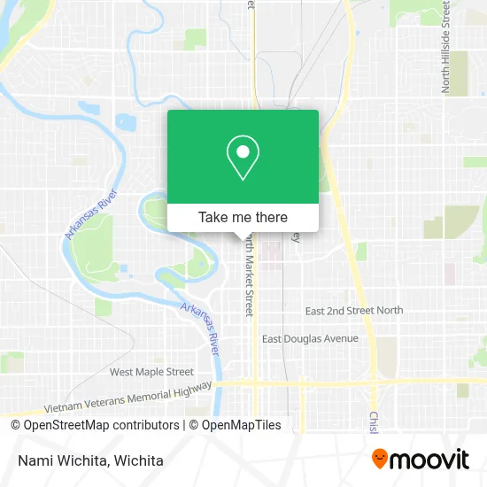 Nami Wichita map