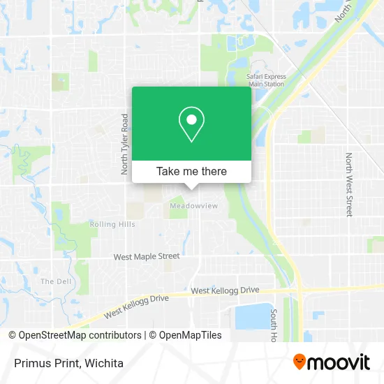 Primus Print map