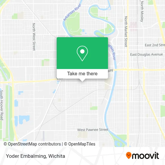 Yoder Embalming map