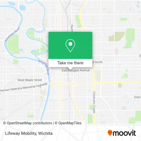 Lifeway Mobility map