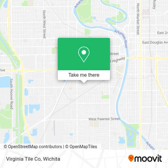 Virginia Tile Co map