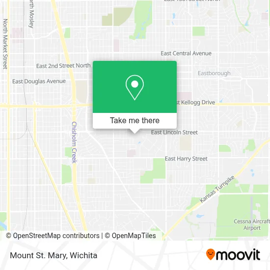 Mount St. Mary map