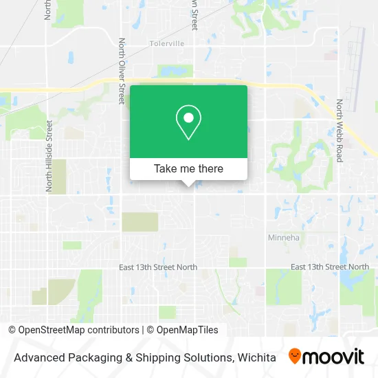 Advanced Packaging & Shipping Solutions map