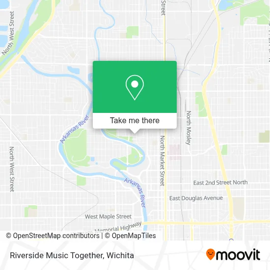 Riverside Music Together map