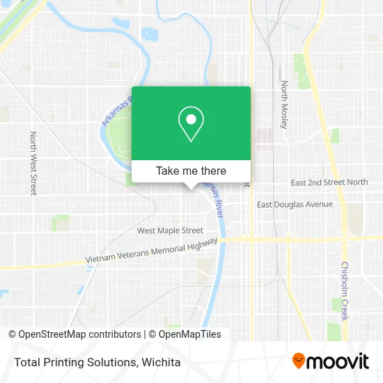 Total Printing Solutions map