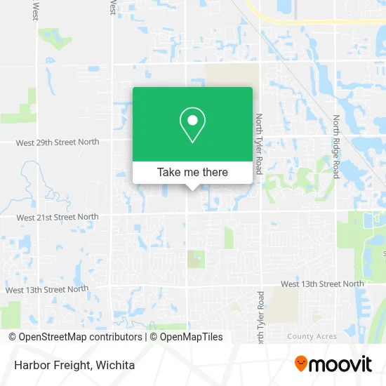 Harbor Freight map