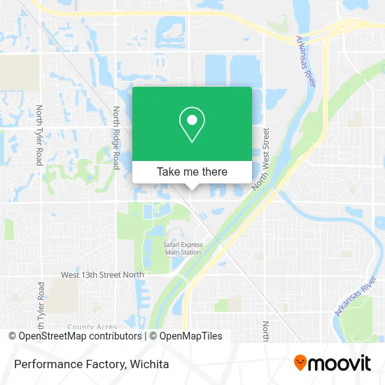 Performance Factory map