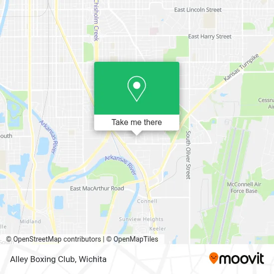 Alley Boxing Club map