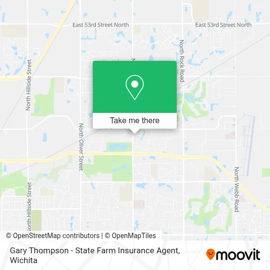 Gary Thompson - State Farm Insurance Agent map