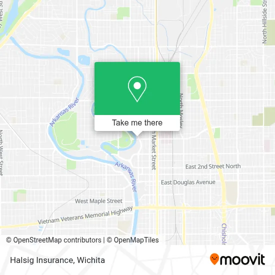 Halsig Insurance map