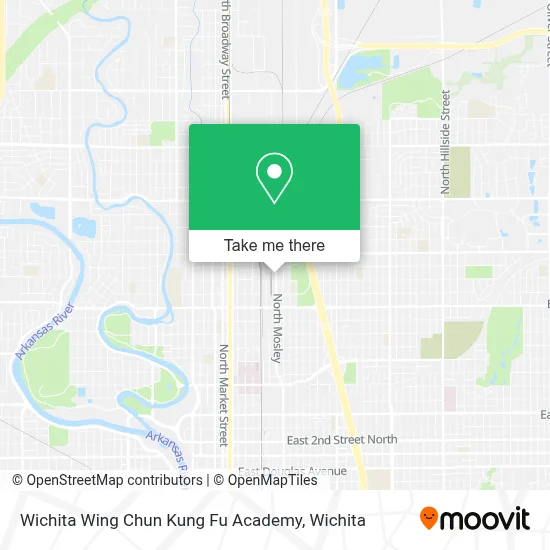 Wichita Wing Chun Kung Fu Academy map