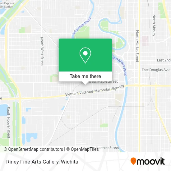 Riney Fine Arts Gallery map
