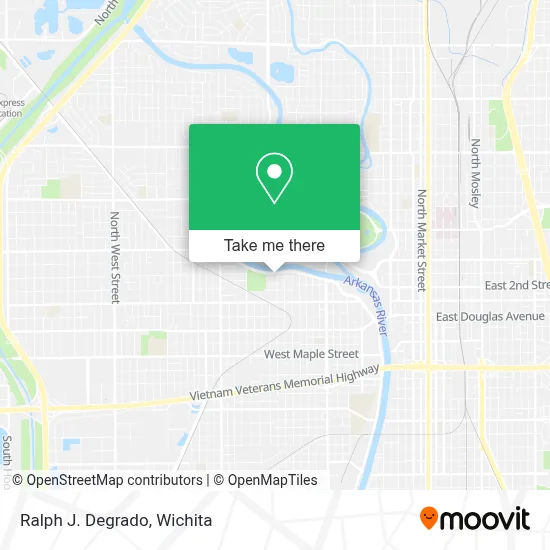 Ralph J. Degrado map