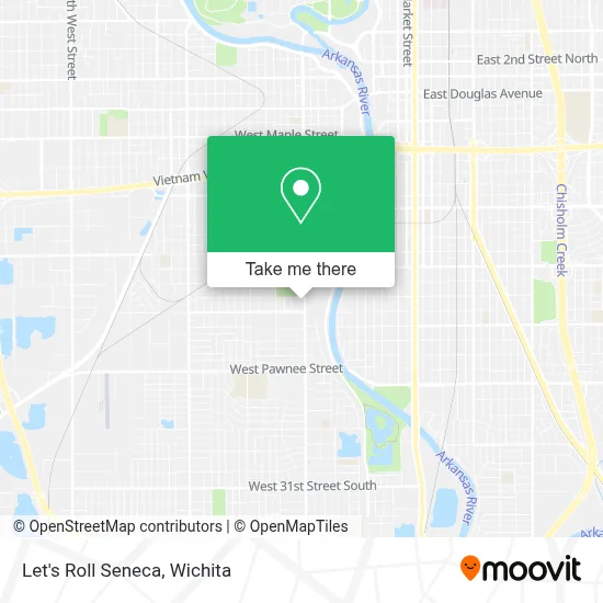 Let's Roll Seneca map