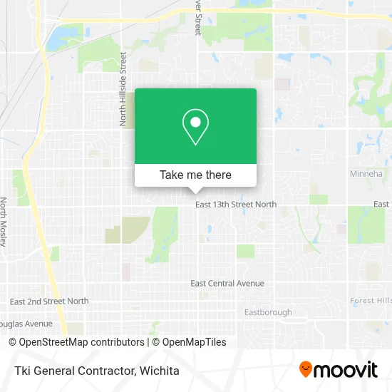Tki General Contractor map