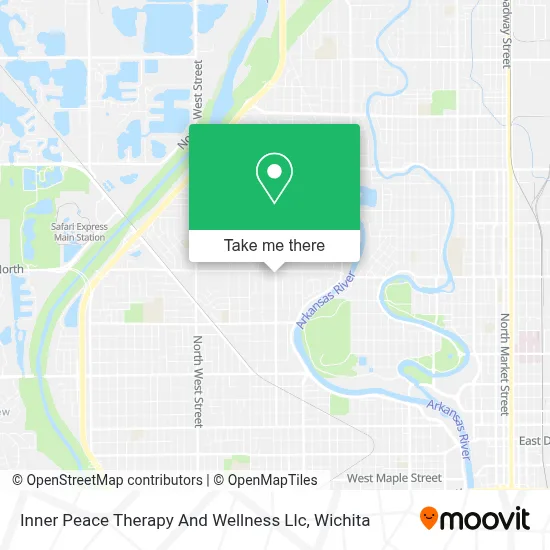 Inner Peace Therapy And Wellness Llc map